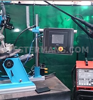 ProArc Circumferential Welding Lathe System Full Auto Station