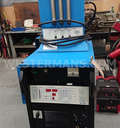 Messer Inverter 400 dc -p tig/plasma welding machine, water cooled