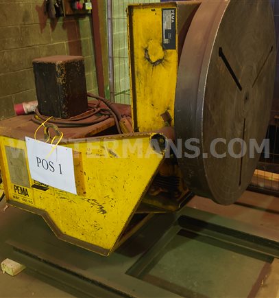 Pema ESAB 1000kg Welding Positioner 