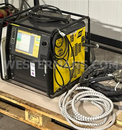 ESAB C2002i Orbital TIG welders with choice of open weld-head